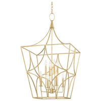 Green Point 8-Light Large Pendant