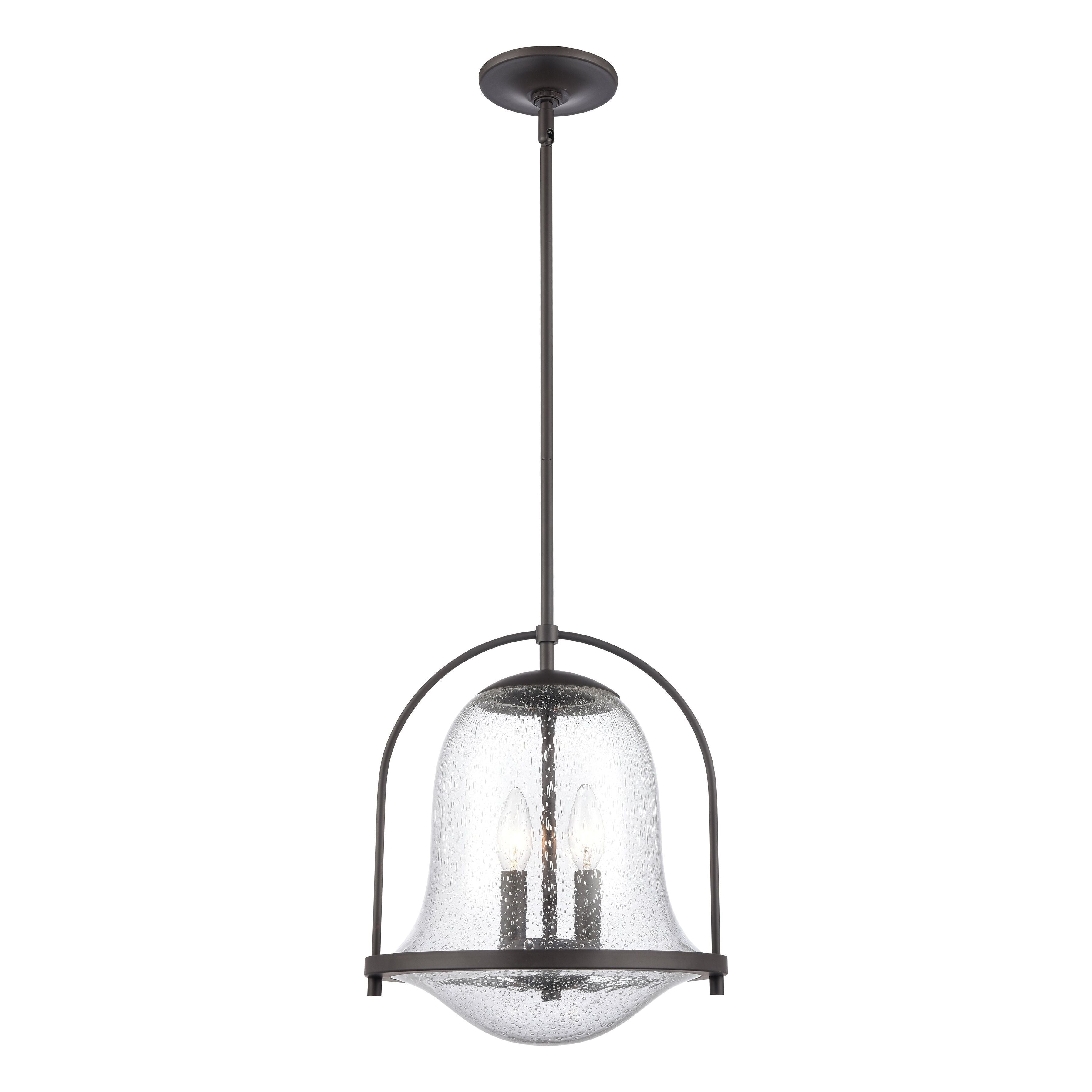 Connection 12" Wide 2-Light Pendant