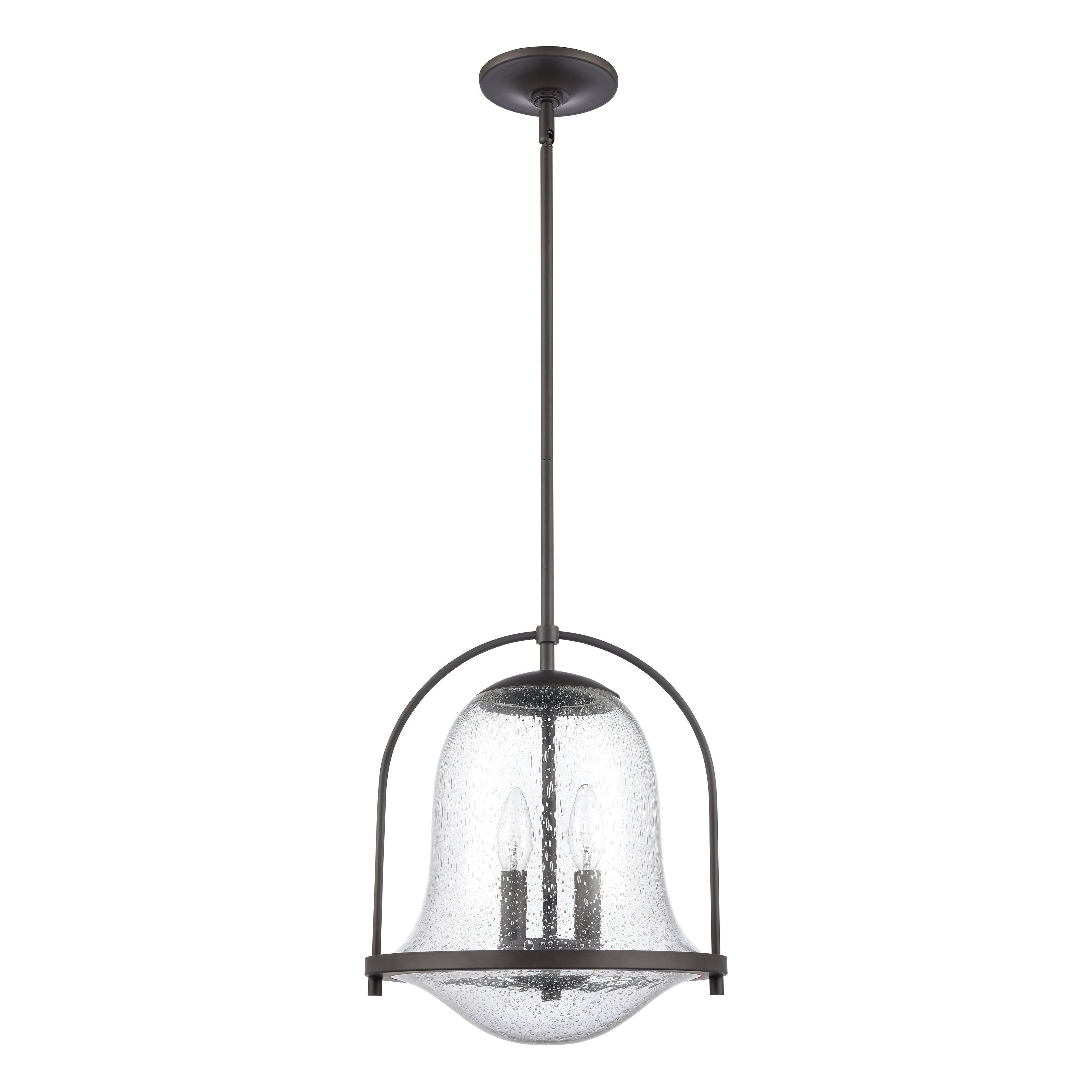 Connection 12" Wide 2-Light Pendant