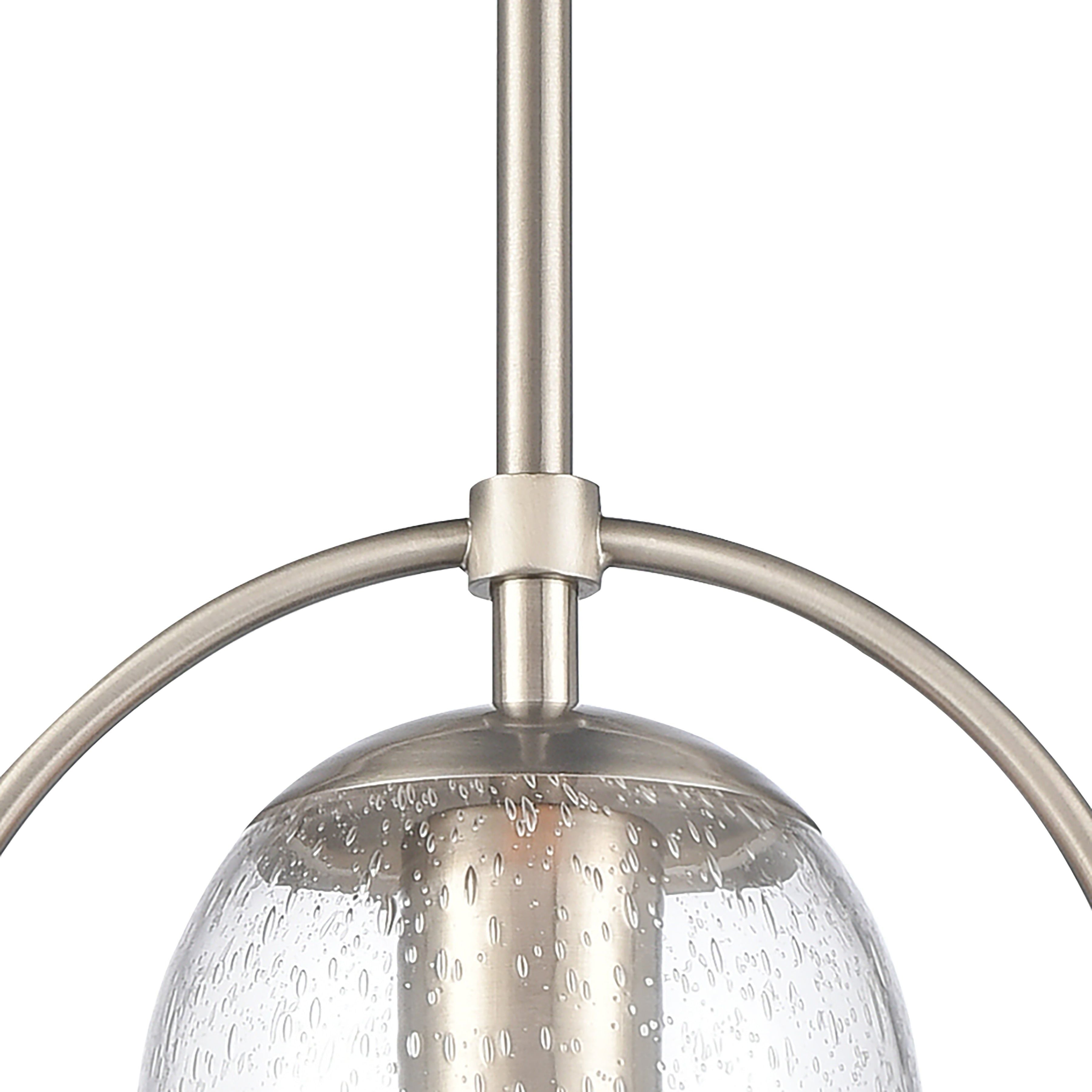 Connection 8" Wide 1-Light Mini Pendant