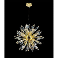 Sunburst 18-Light Pendant