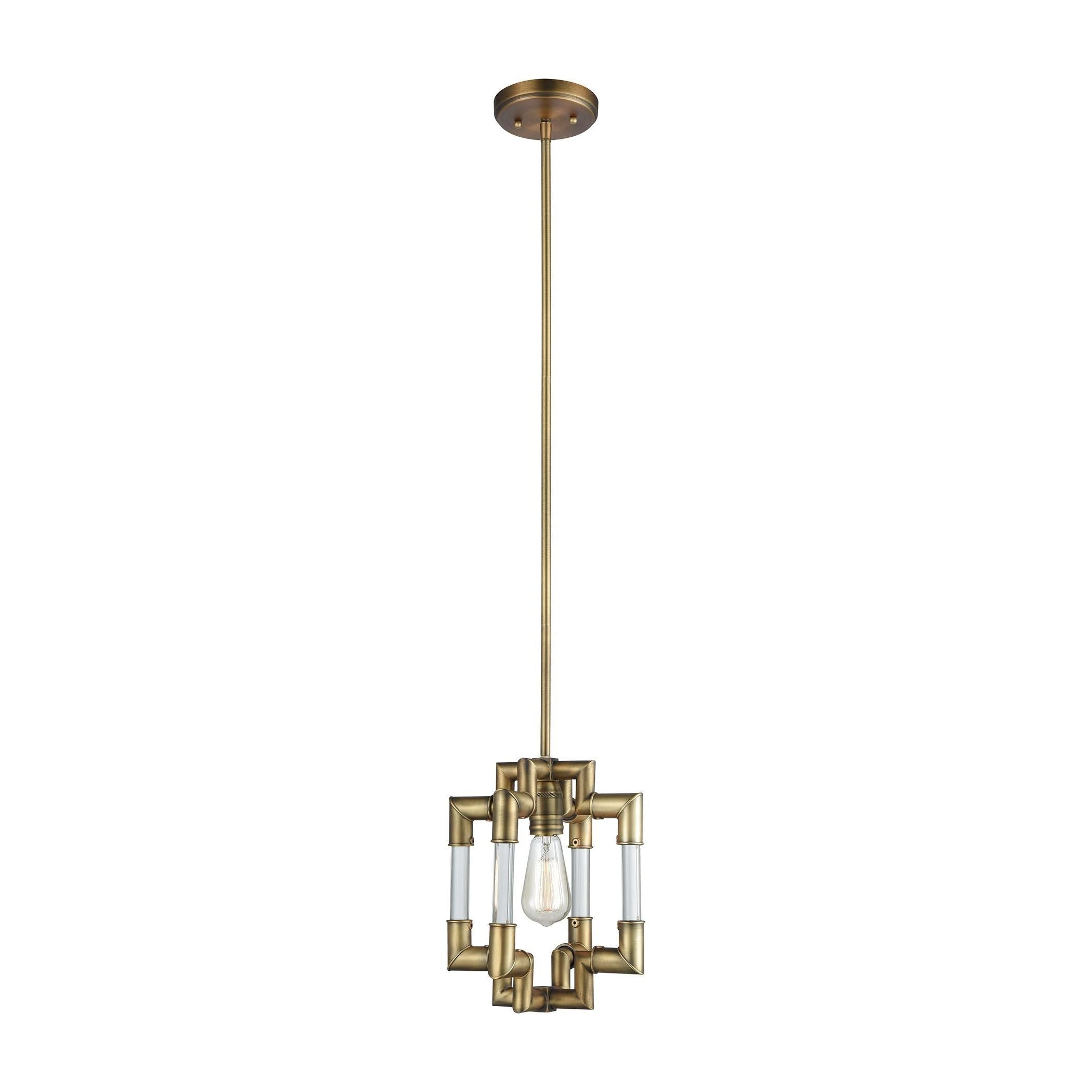 Brandon 10" Wide 1-Light Mini Pendant