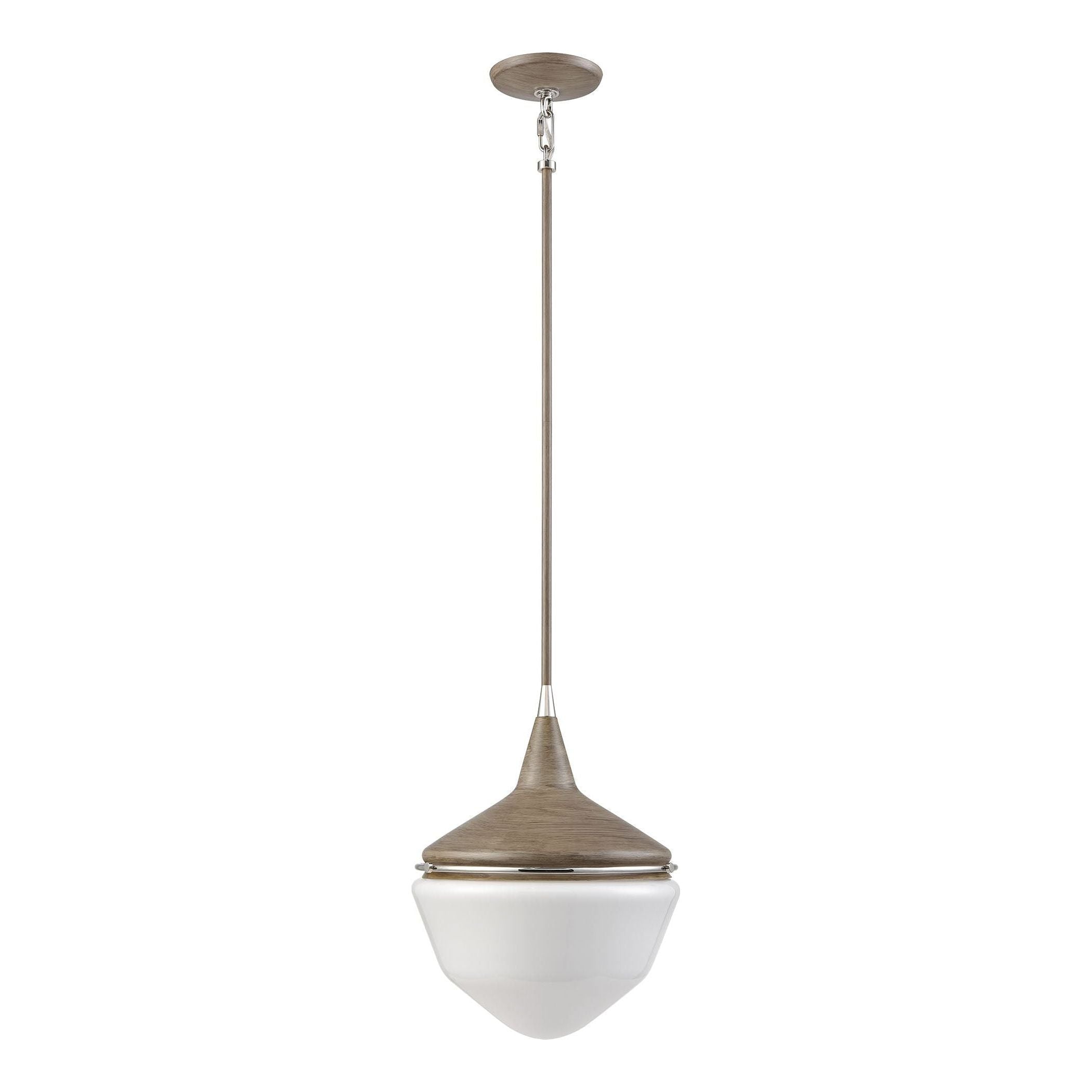 Mid-Century Schoolhouse 12" Wide 1-Light Mini Pendant