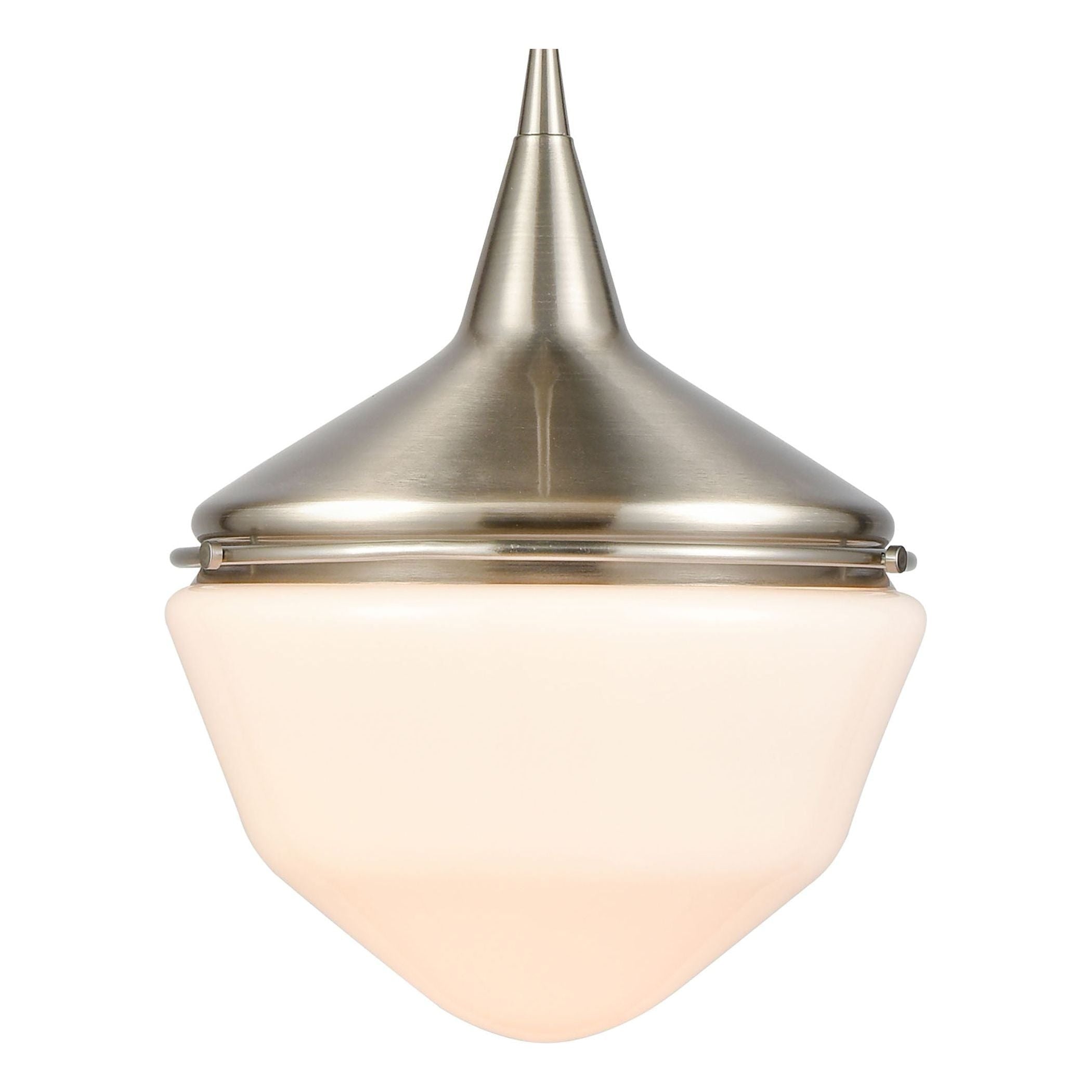 Mid-Century Schoolhouse 12" Wide 1-Light Mini Pendant