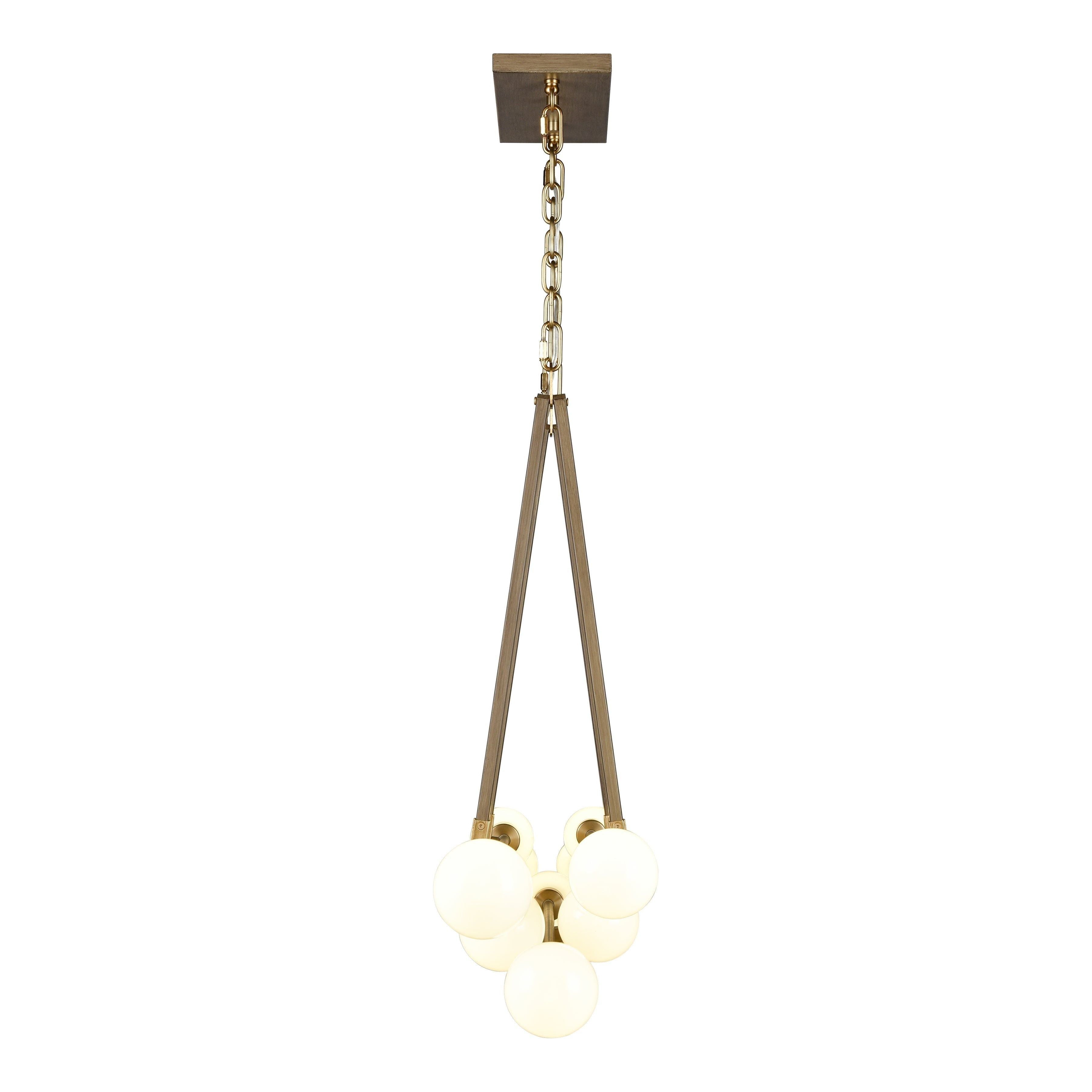 Sabine 58" Wide 10-Light Linear Chandelier