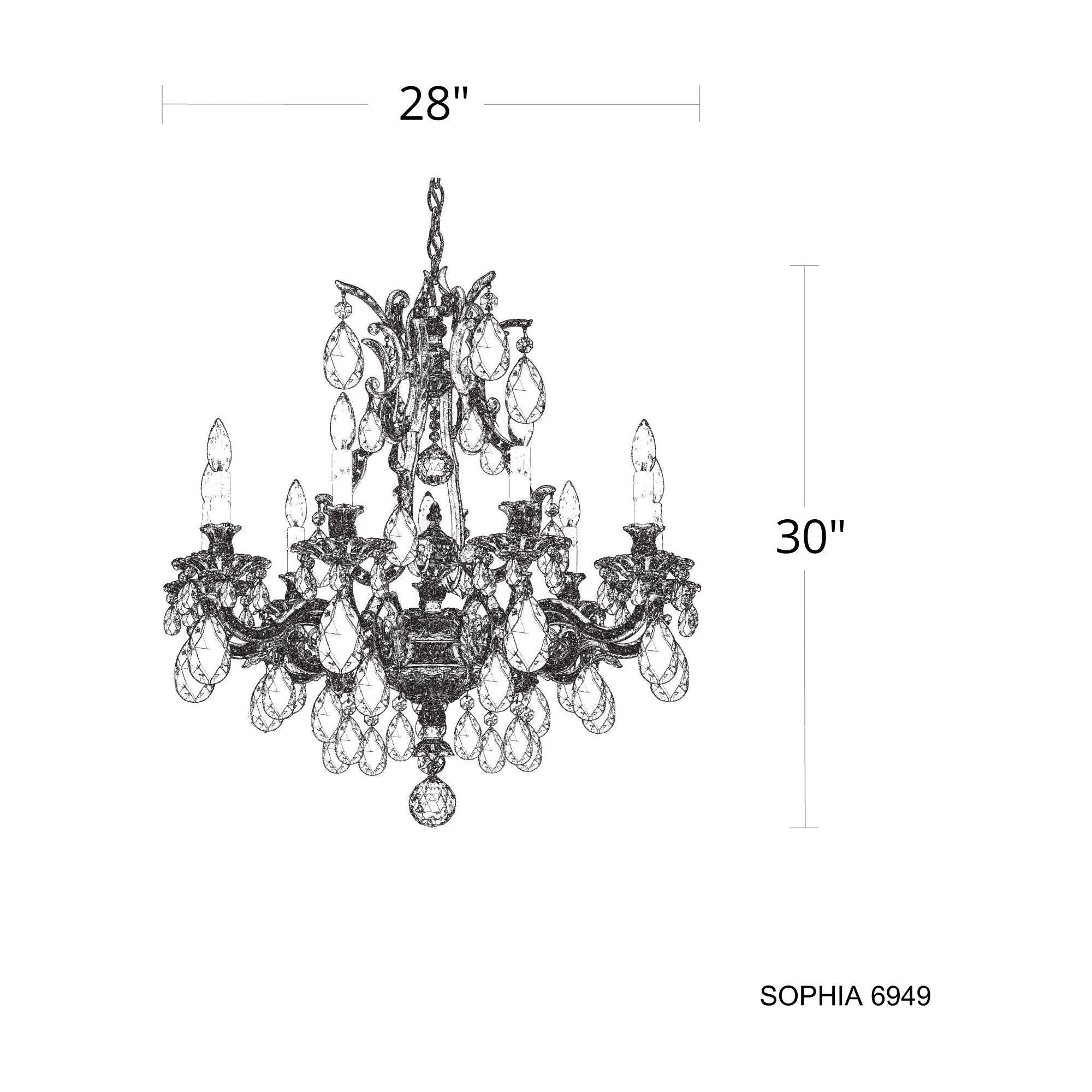 Sophia 9-Light Chandelier