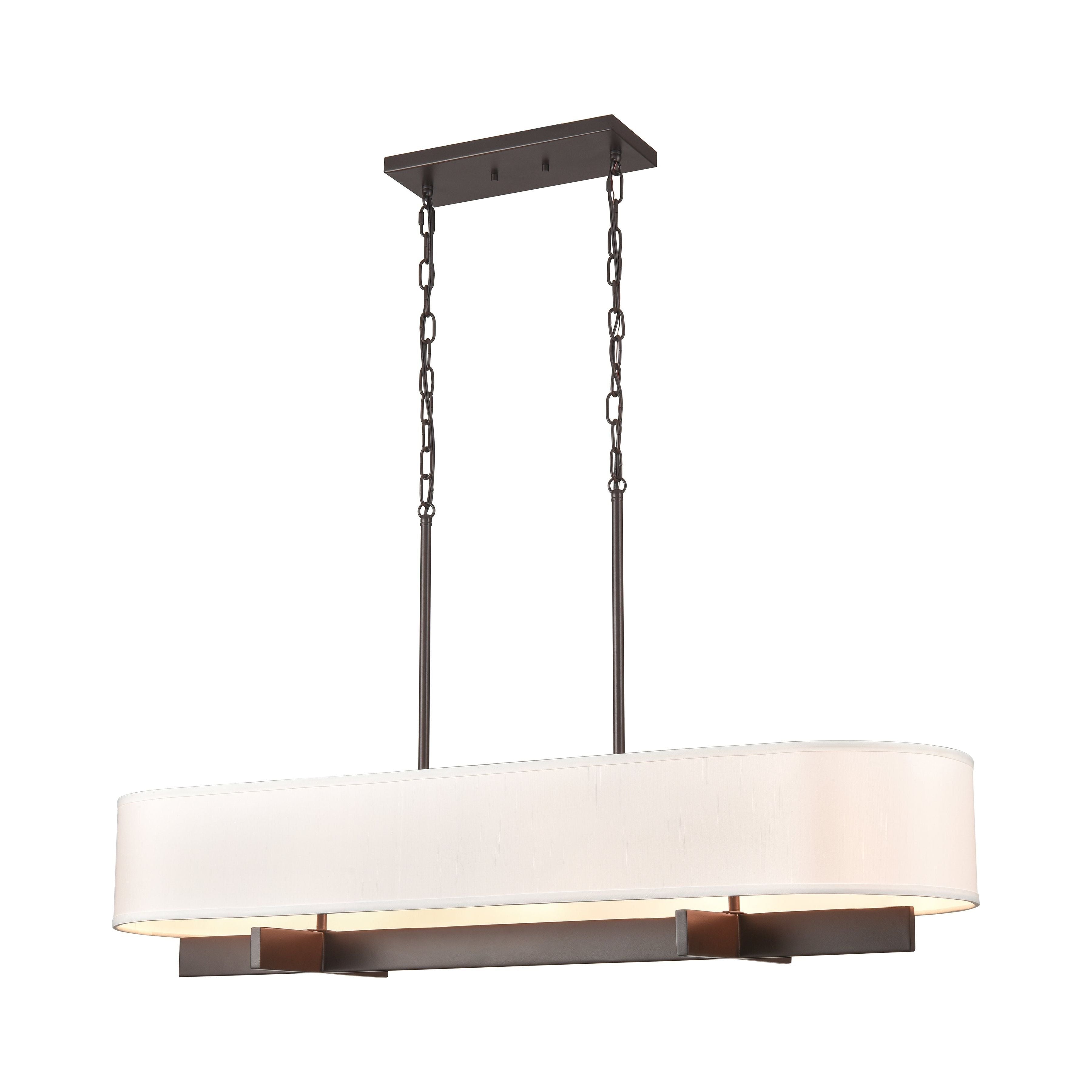 Murtha 42" Wide 4-Light Linear Chandelier