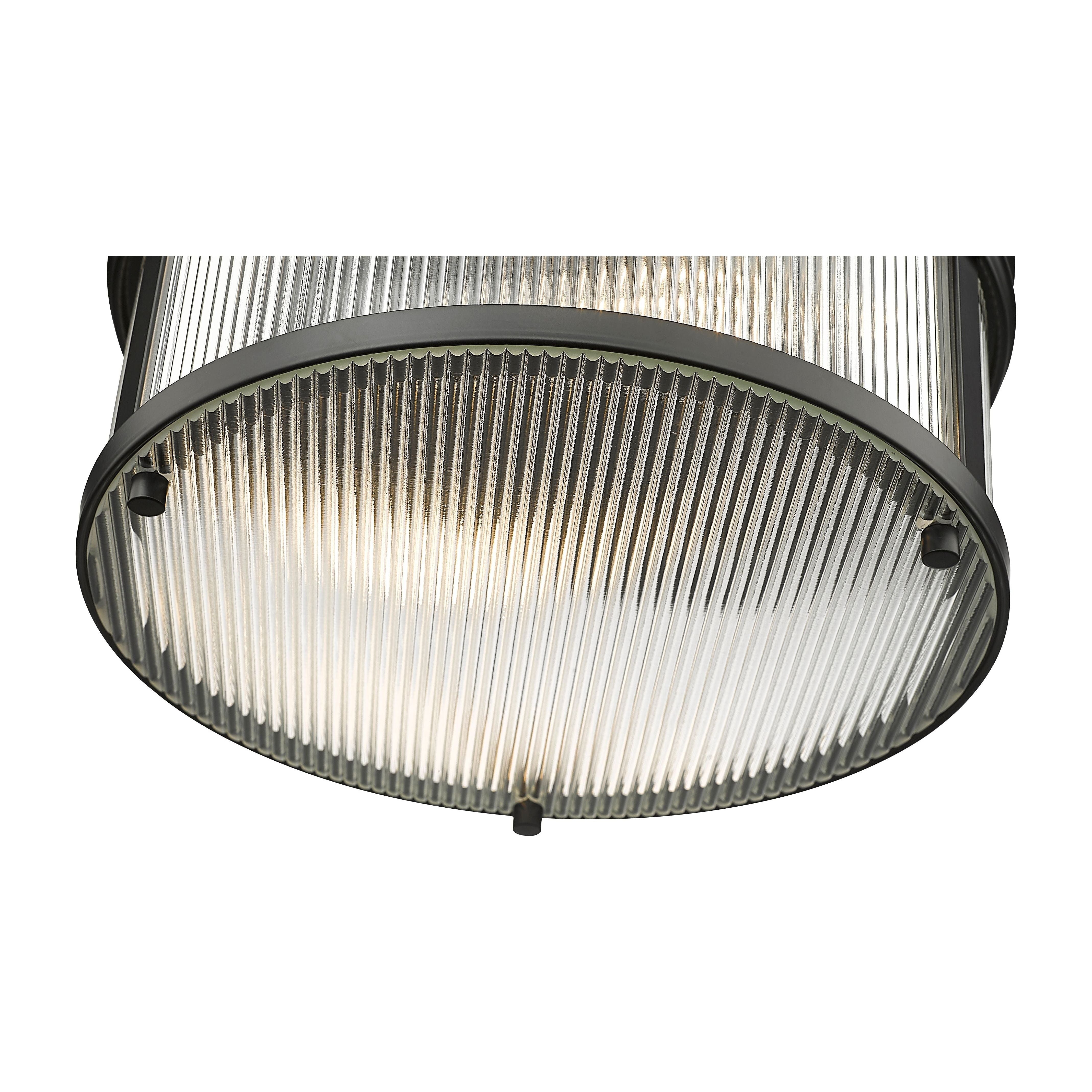 Carnaby 2-Light 13" Round Flush Mount