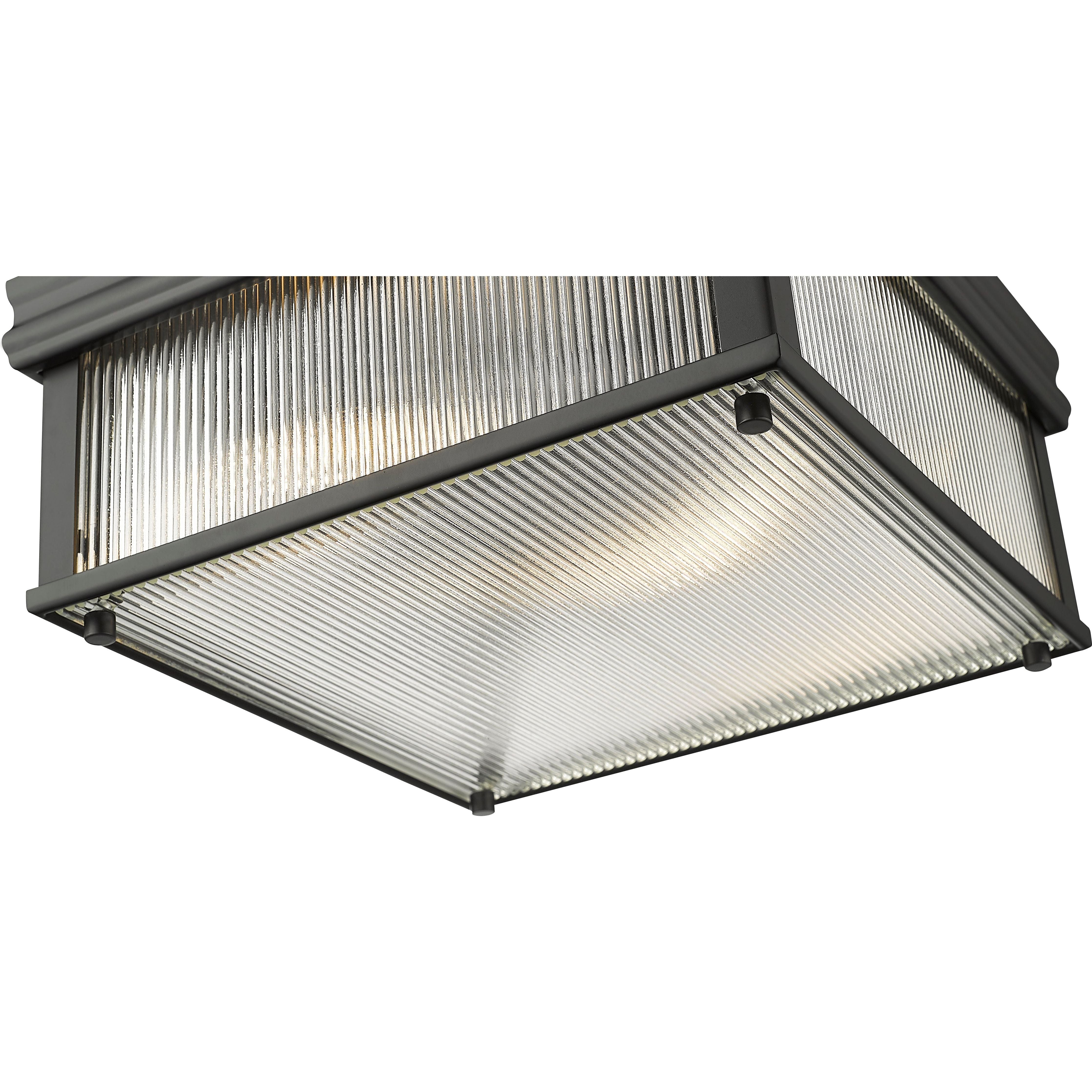 Carnaby 2-Light 13" Square Flush Mount