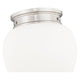 Gideon 1-Light 12" Flush Mount