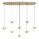 Paratebueno 46" 8-Light 3CCT LED Pendant