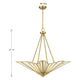 Rivage 4-Light Pendant
