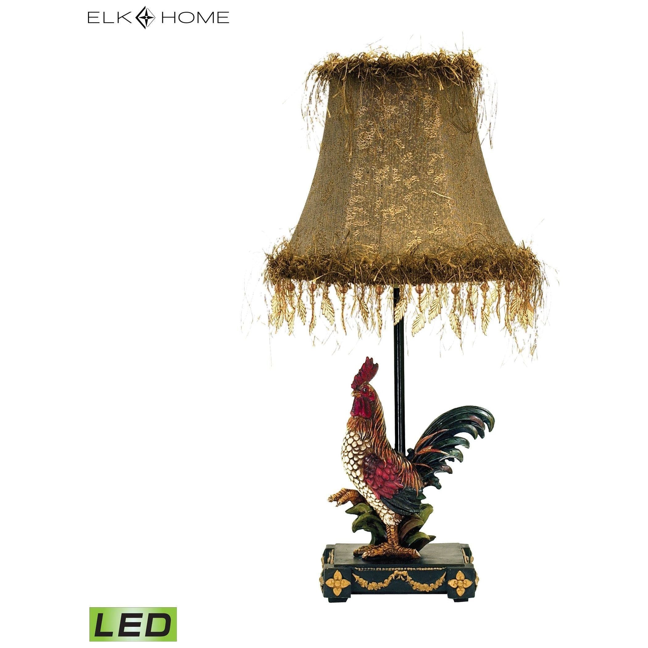 Petite Rooster 19" High 1-Light Table Lamp