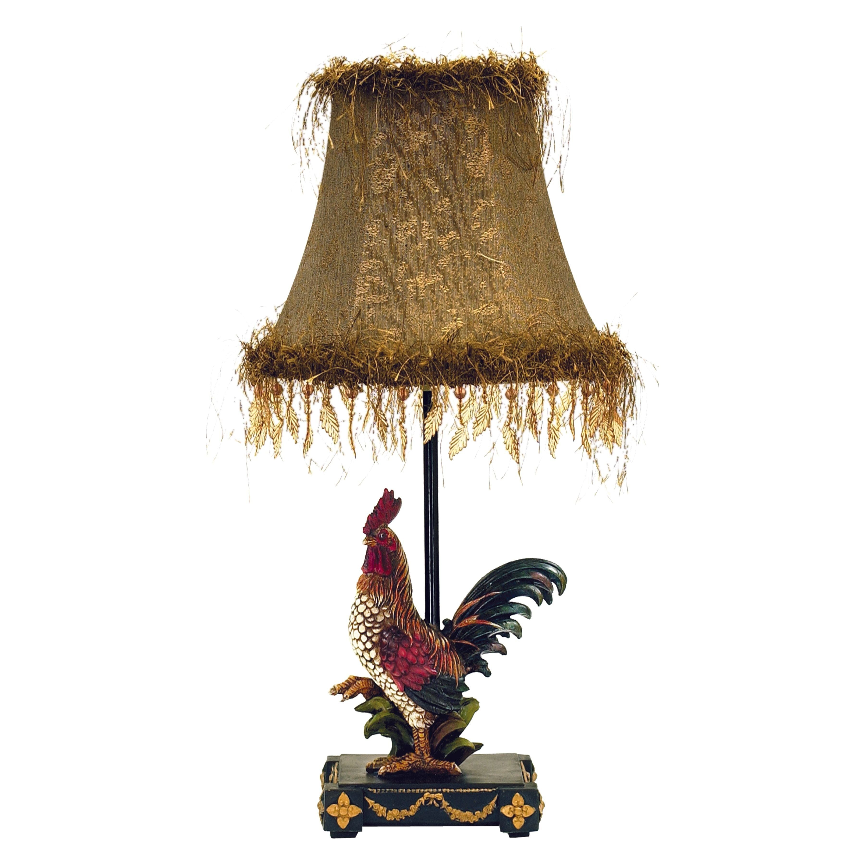 Petite Rooster 19" High 1-Light Table Lamp