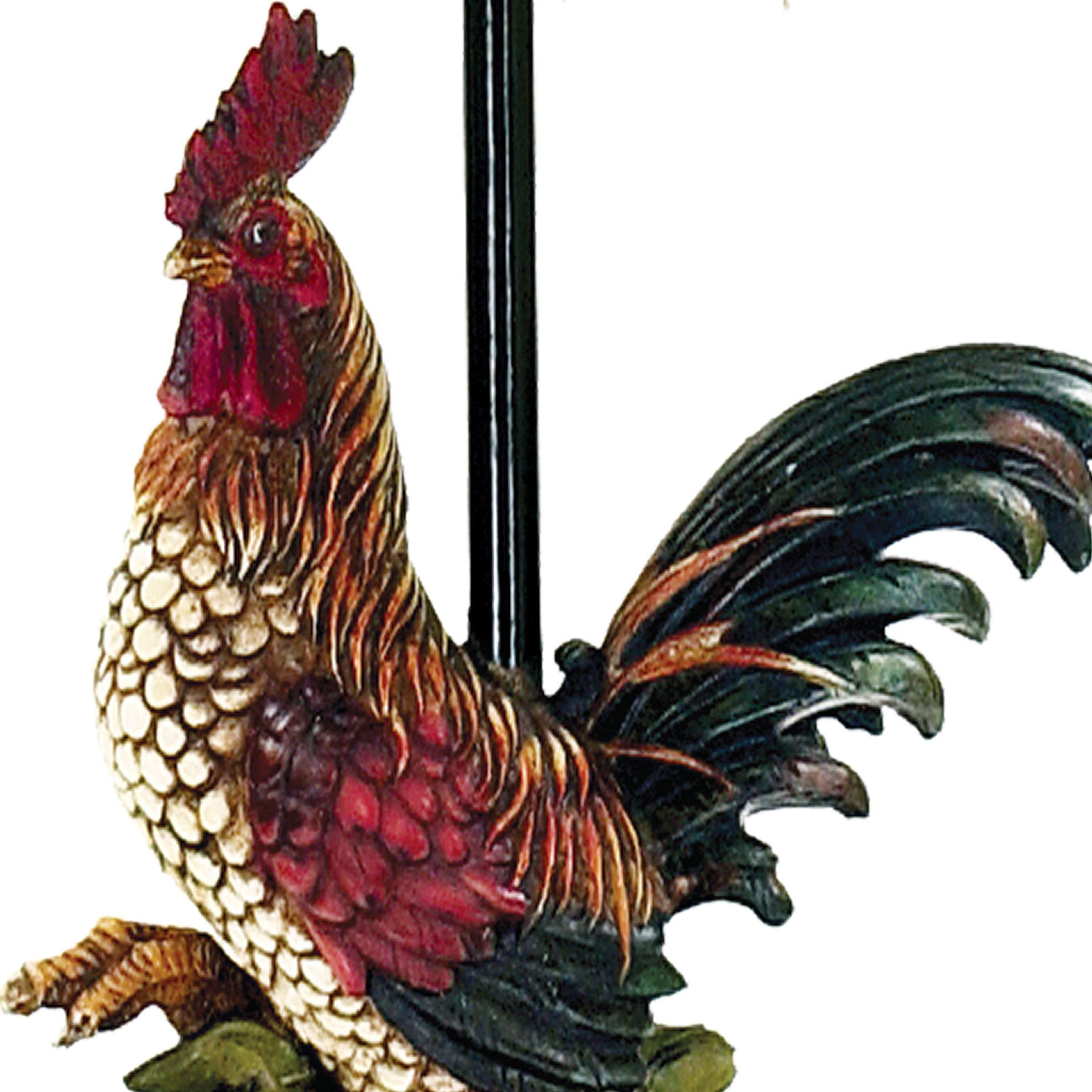 Petite Rooster 19" High 1-Light Table Lamp