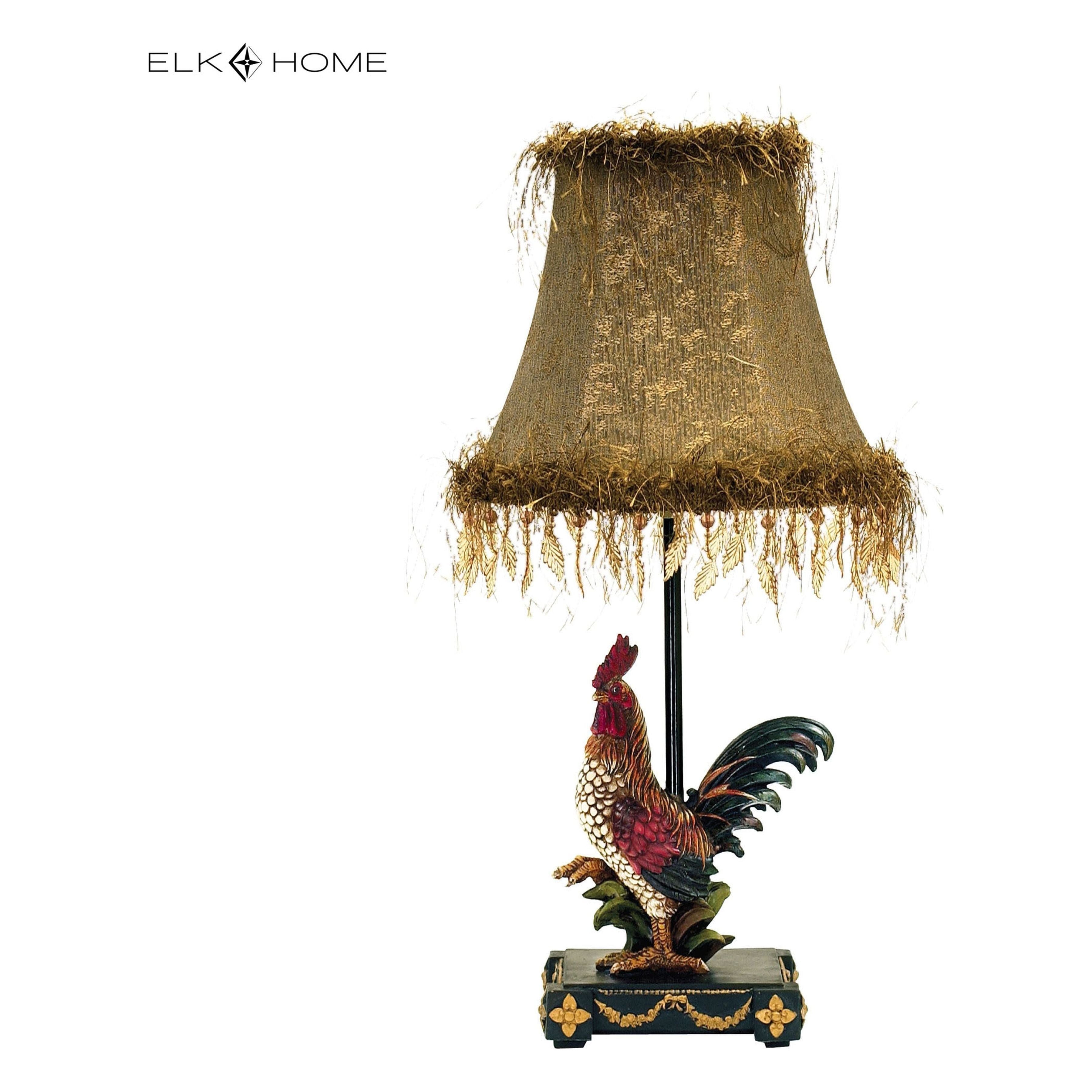 Petite Rooster 19" High 1-Light Table Lamp