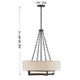 Brentwood 4-Light Pendant