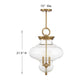 Bergdorf 3-Light Pendant