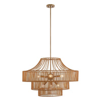 Medlock 8-Light Outdoor Chandelier