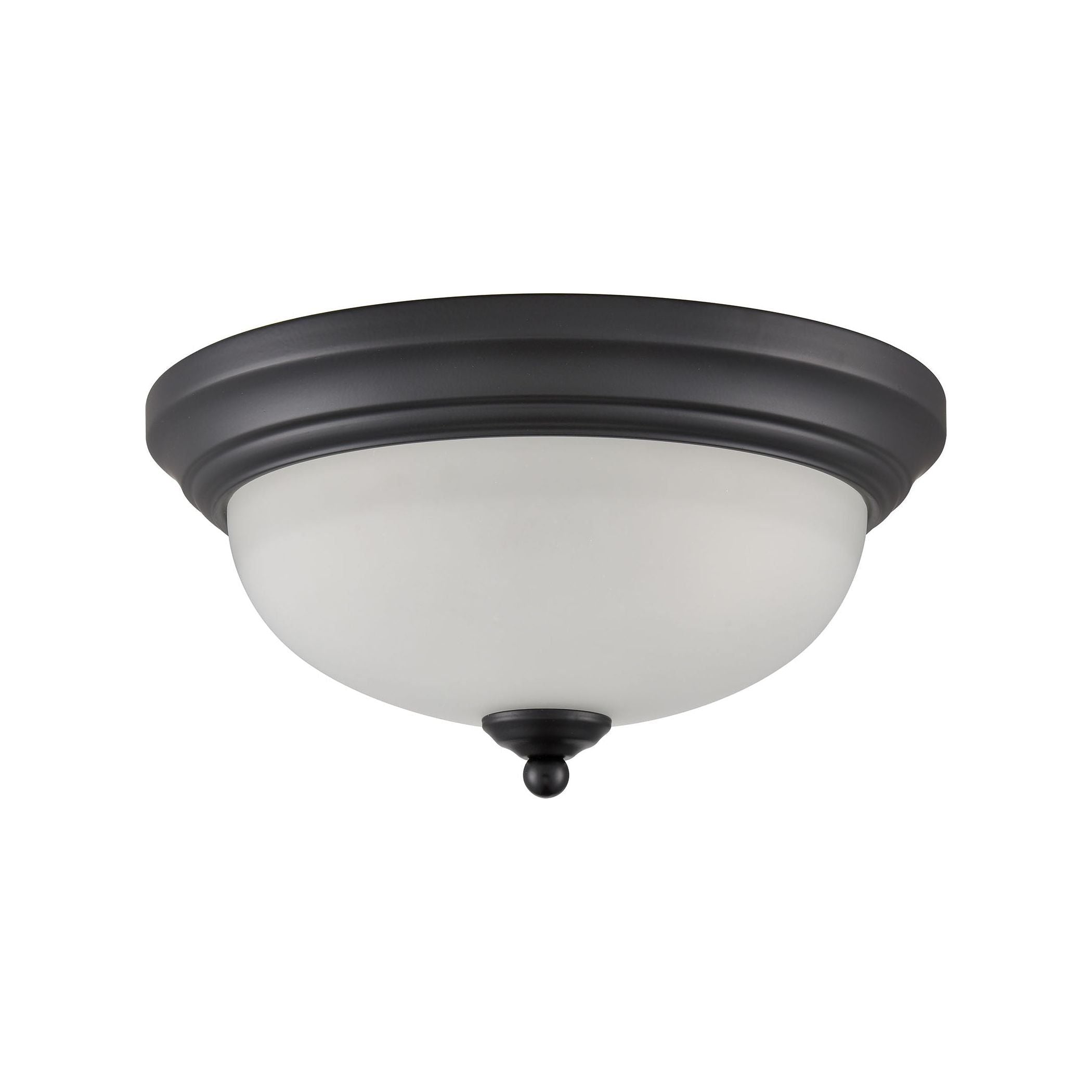 Basics 11" Wide 2-Light Flush Mount