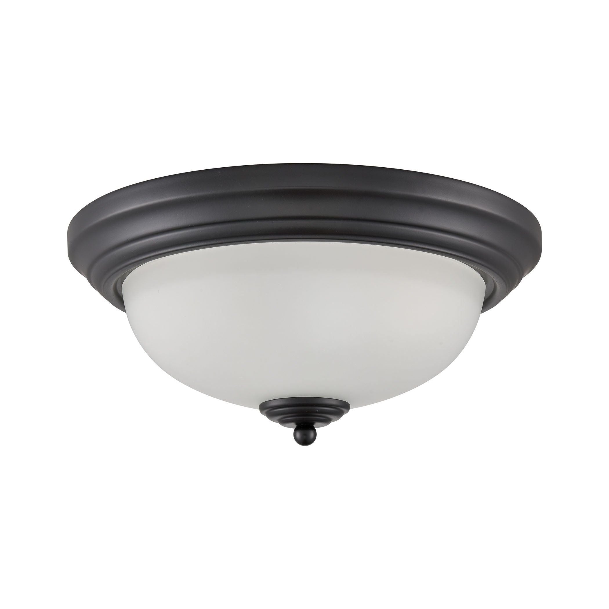 Basics 13" Wide 2-Light Flush Mount