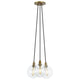 Gambit 3-Light Chandelier