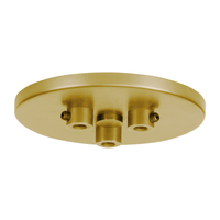 Line-Voltage Mini Canopy 3-Port Round