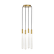 Pylon Crystal 4-Light Chandelier