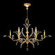 Beveled Arcs 57" Round Chandelier