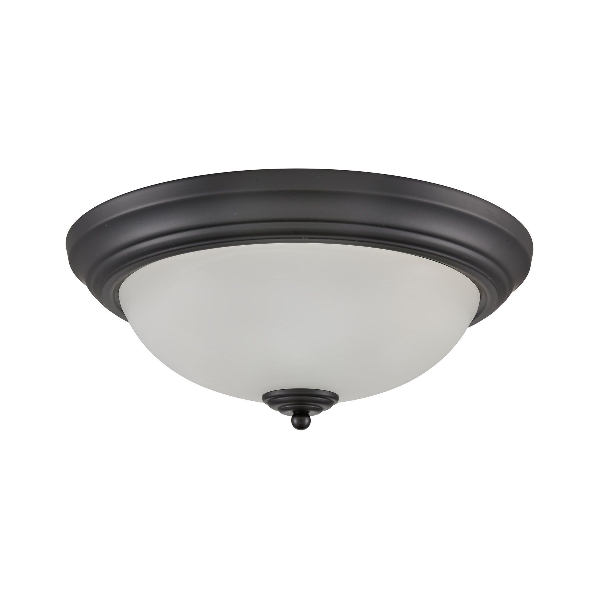 Basics 15" Wide 3-Light Flush Mount