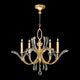 Beveled Arcs 36" Round Chandelier