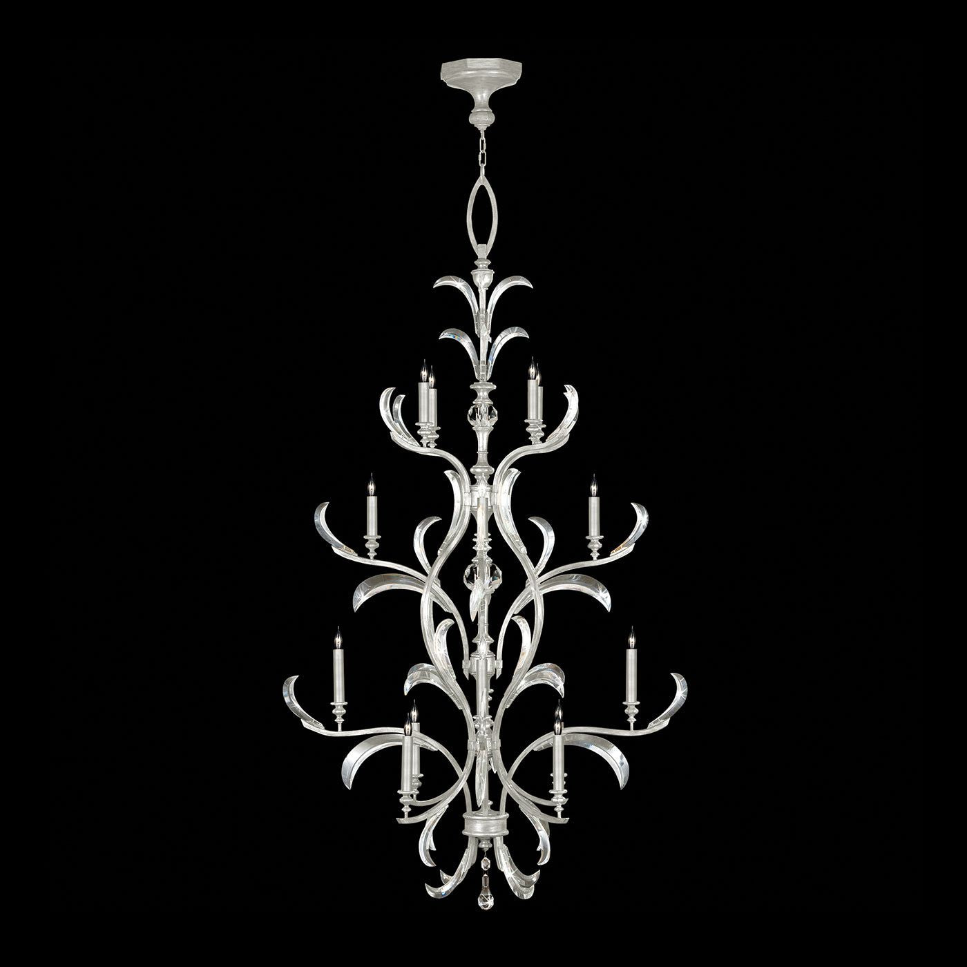 Beveled Arcs 48" Round Chandelier