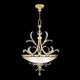 Beveled Arcs 44" Round Pendant