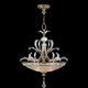 Beveled Arcs 32" Round Pendant