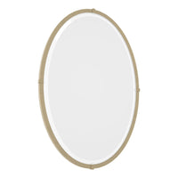 Beveled Oval Mirror
