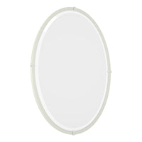 Beveled Oval Mirror