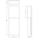Flat Box LED Panel Sconce