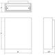 Flat Box Up/Down LED Sconce