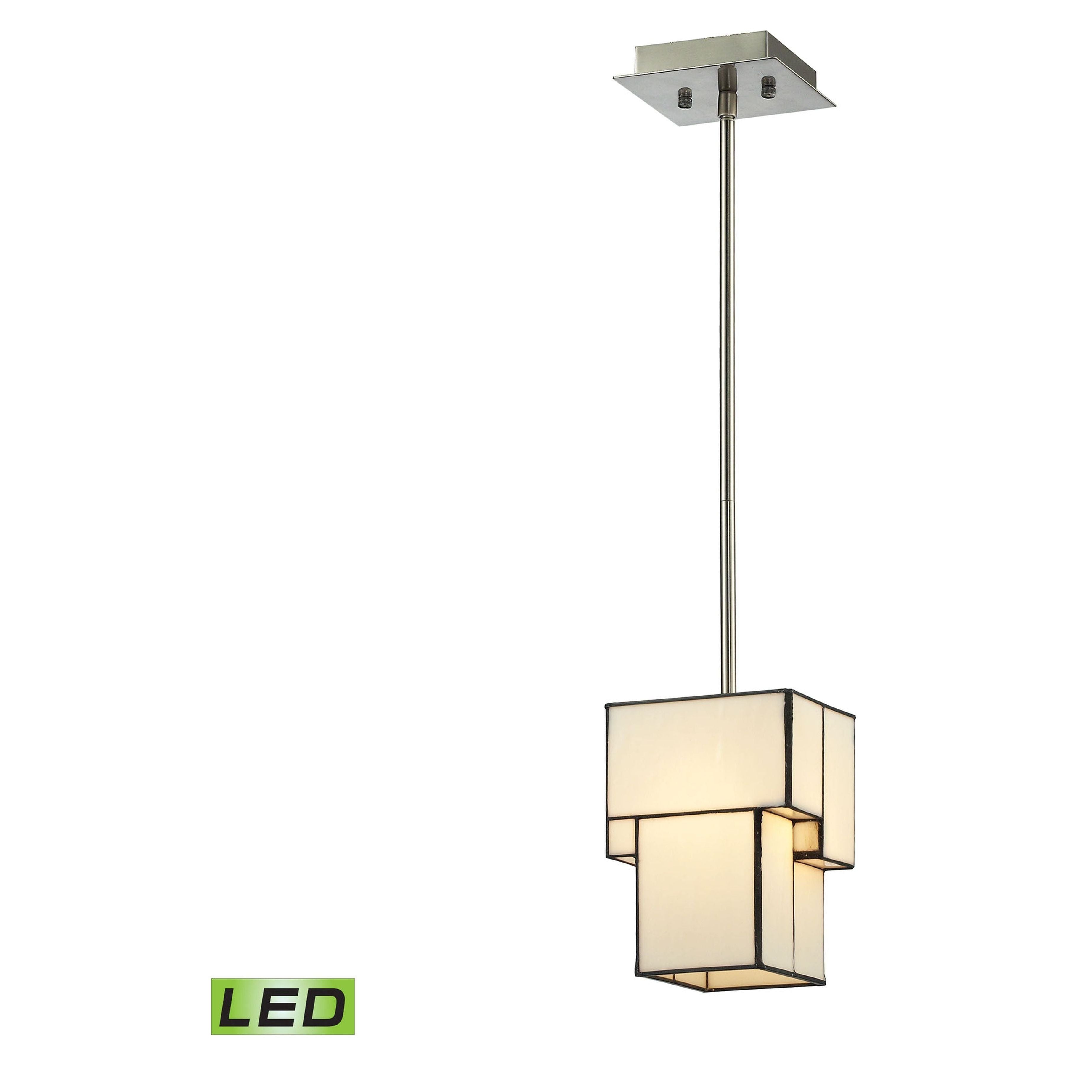 Cubist 6" Wide 1-Light Mini Pendant