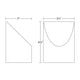 Shear Small Sconce