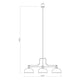 Melange 3-Light Billiard