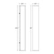 Sideways 24" LED Sconce