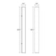 Sideways 36" LED Sconce