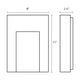 Inset Short LED Sconce