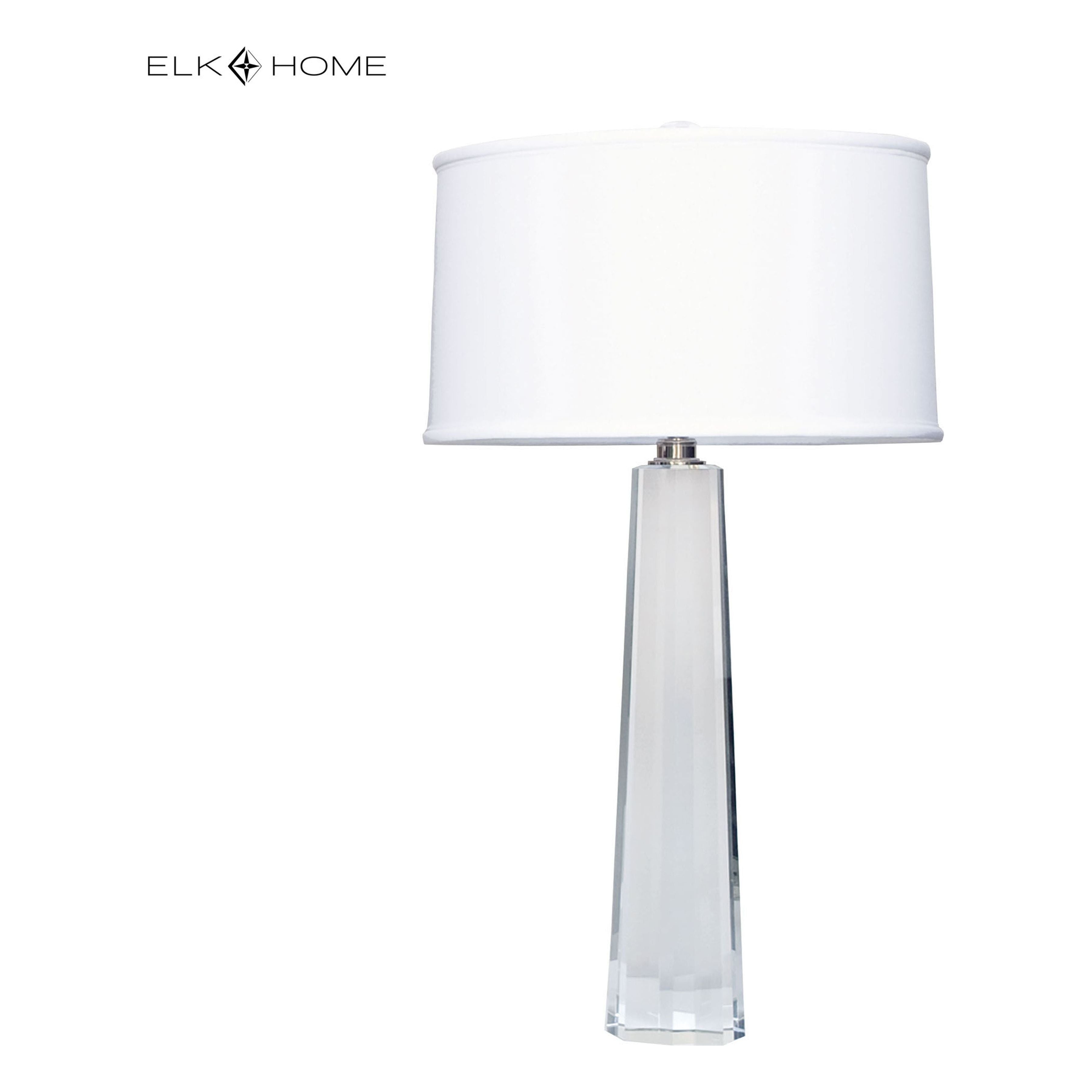 Crystal 32" High 1-Light Table Lamp