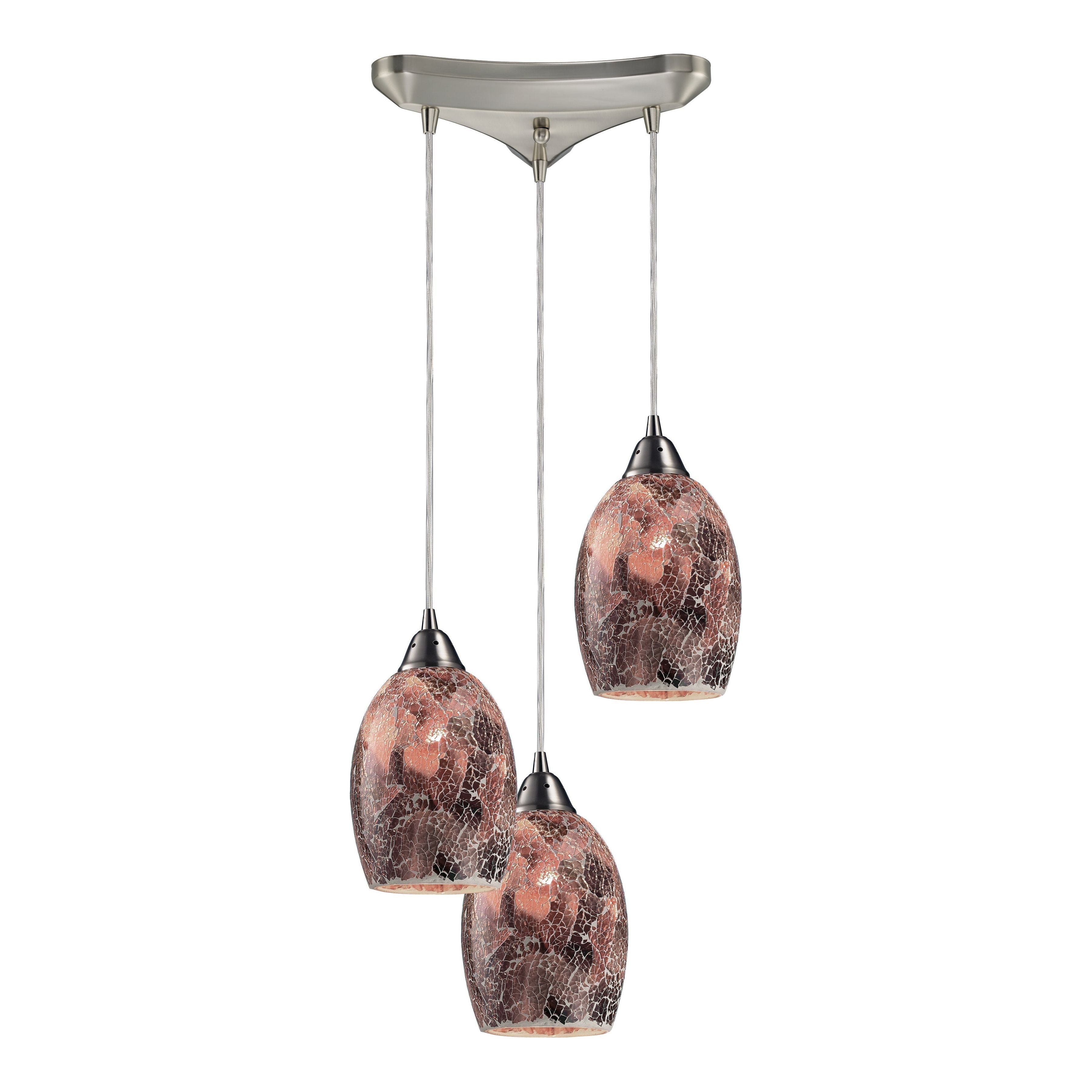 Avalon 10" Wide 3-Light Pendant