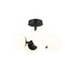 Midnetic 4-Light Semi Flush Mount