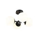 Midnetic 4-Light Semi Flush Mount