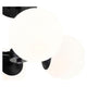 Midnetic 4-Light Semi Flush Mount