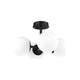 Midnetic 4-Light Semi Flush Mount